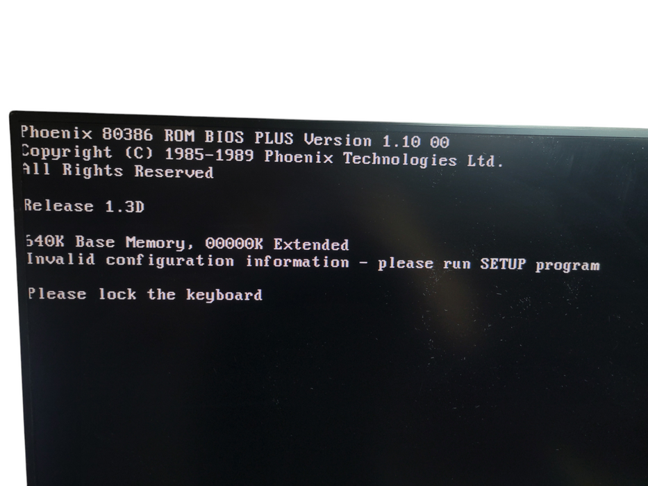 Vintage Desktop - ICI IC-386S NO HDD (WORKING)