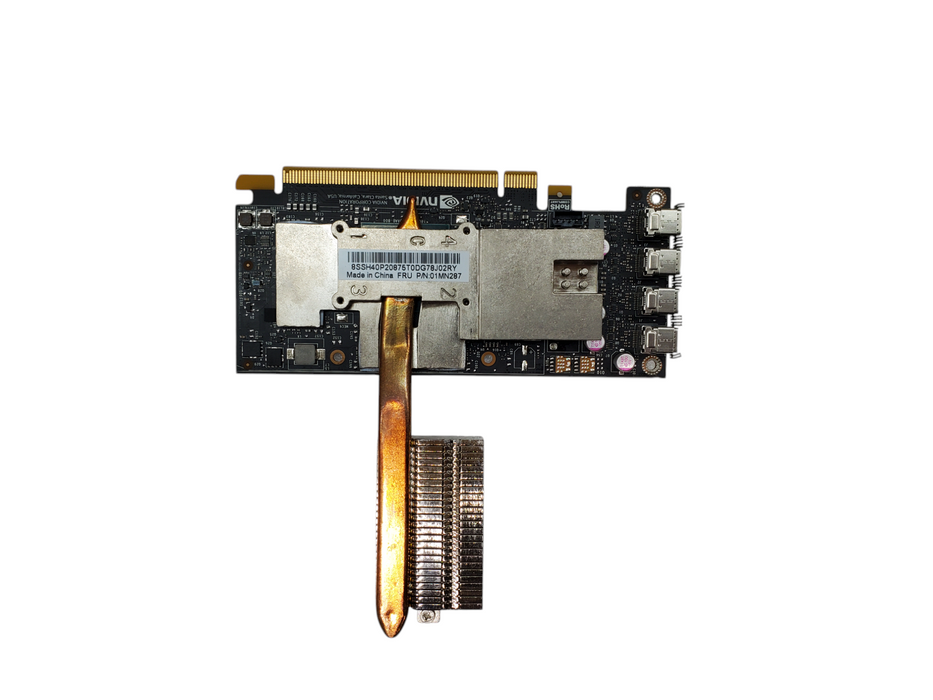 Lenovo NVIDIA Quadro P600 2GB GDDR5 Graphics Card w/ Heatsink - 01MN287