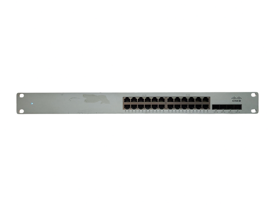 Cisco Meraki MS350-24P-HW 24x 1GB PoE+ RJ-45 4x 10GB SFP+ Switch, Unclaimed