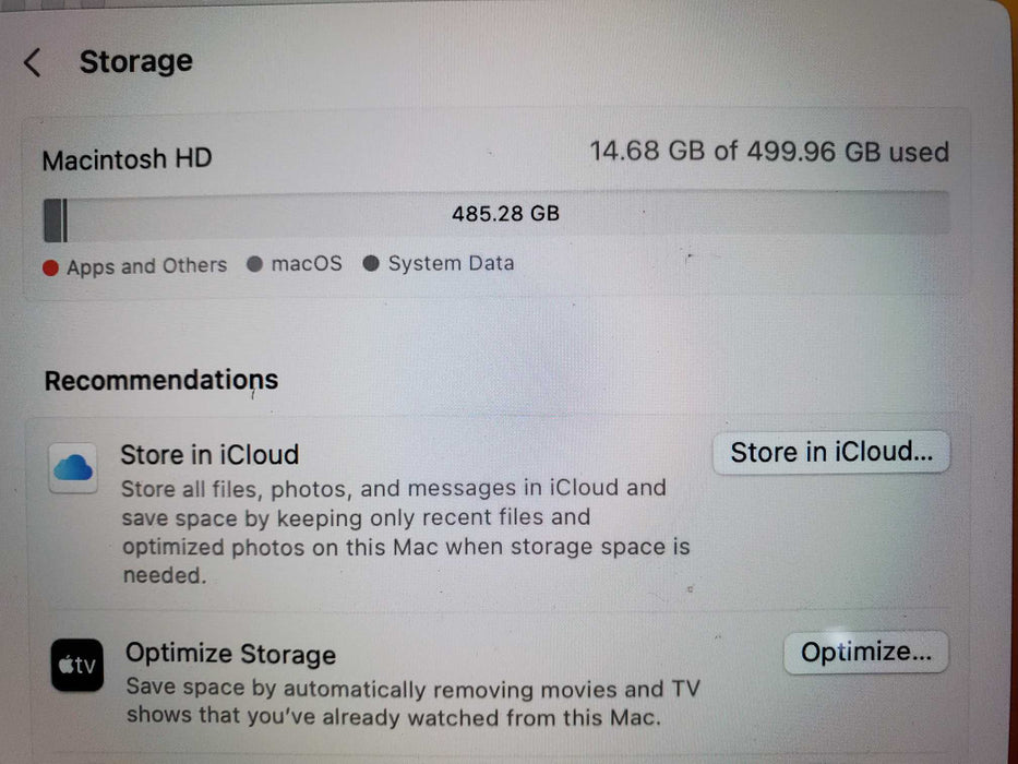 Apple MacBook Pro 13" 2018 i7 2.70GHz/16GB/512GB SSD A1989 read