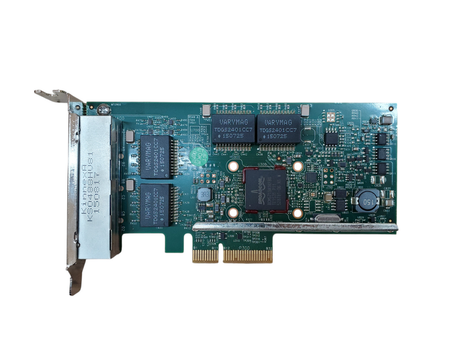 Dell Broadcom 5719 Quad-Port Gigabit Ethernet Server Adapter P/N: 0YGCV4
