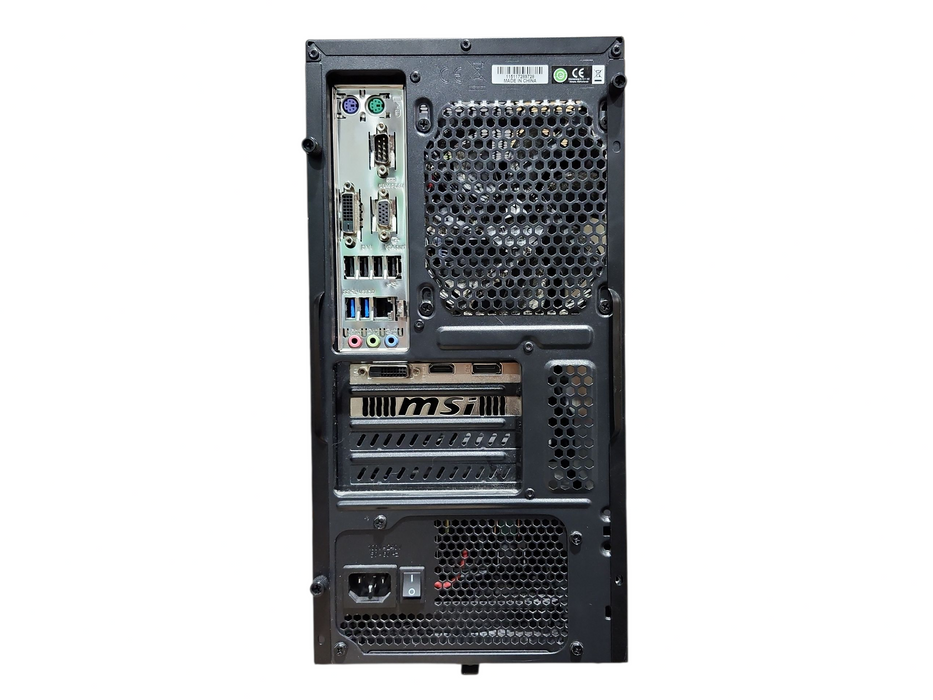 Custom PC, ASUS H110M-C, i5-7400 3.00GHz, 8GB DDR4, 256GB SSD, GTX1060