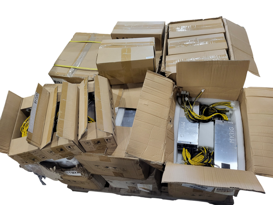 Lot of 140x ASIC MYRIG MP288 Power Supply | 1680W PSU for Bitcoin / ASIC Miners READ $