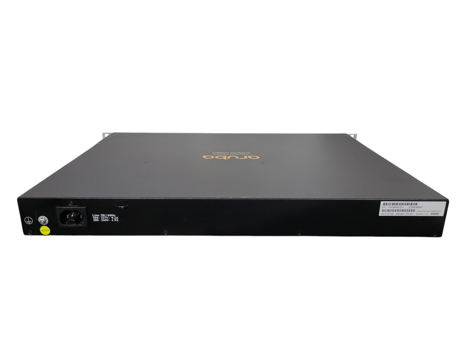Aruba Networking 2930F 48G PoE+ 4SFP+ 740W Switch JL558A w/ Rack Ears !