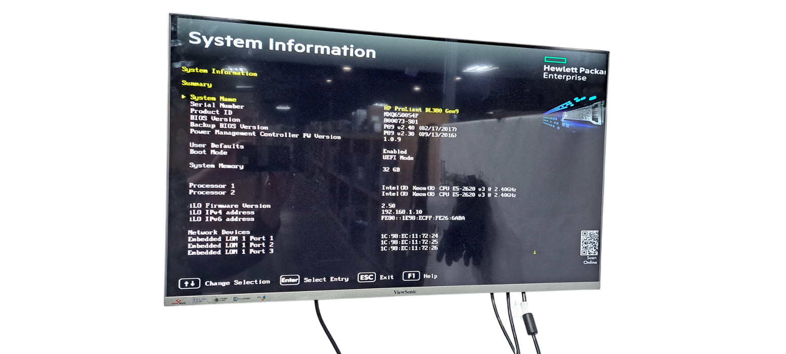 ProLiant DL380 Gen9 -2x Xeon E5-2620 v3 32GB DDR4 2x500W PSU|P44ar|10Gb 530