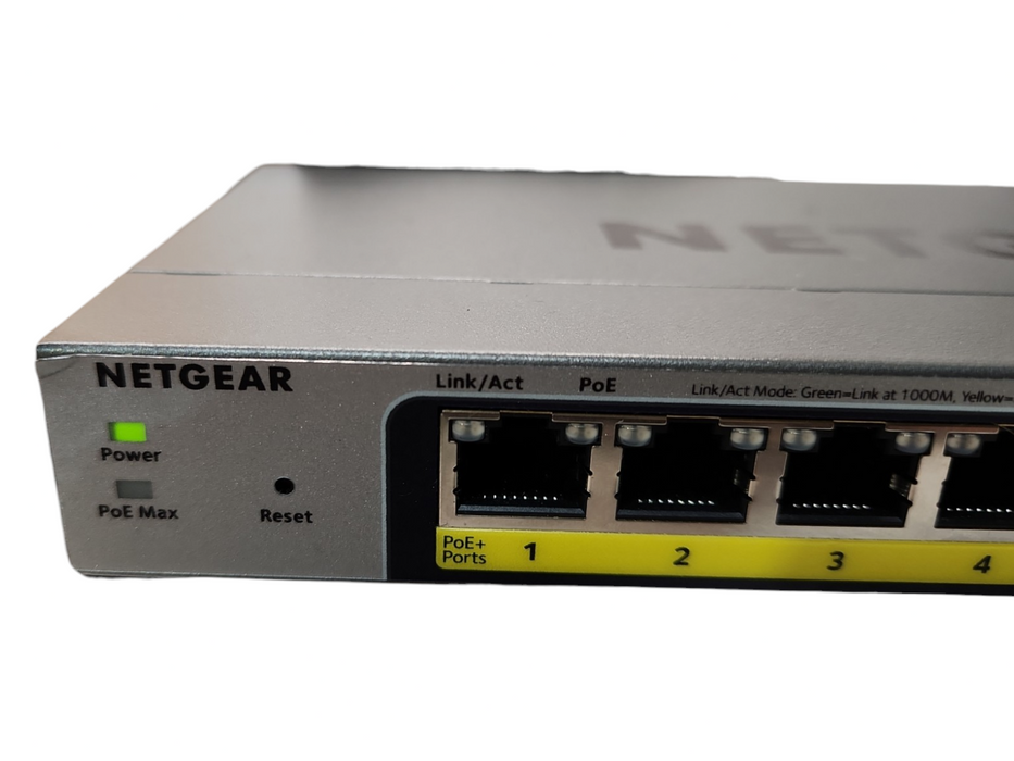 NETGEAR ProSafe GS110TP 8 Ports Wall-Mountable Gigabit Ethernet Switch