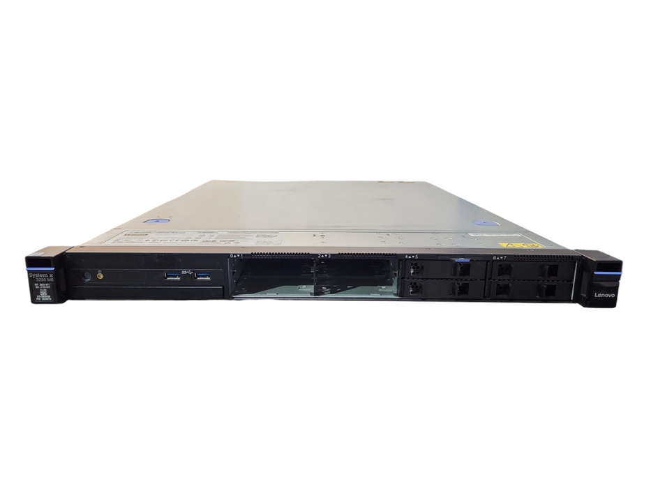 Lenovo System X3250 M6 1U 8x2.5", Xeon E3-1240 v6 3.70GHz, 8GB DDR4, No HDD