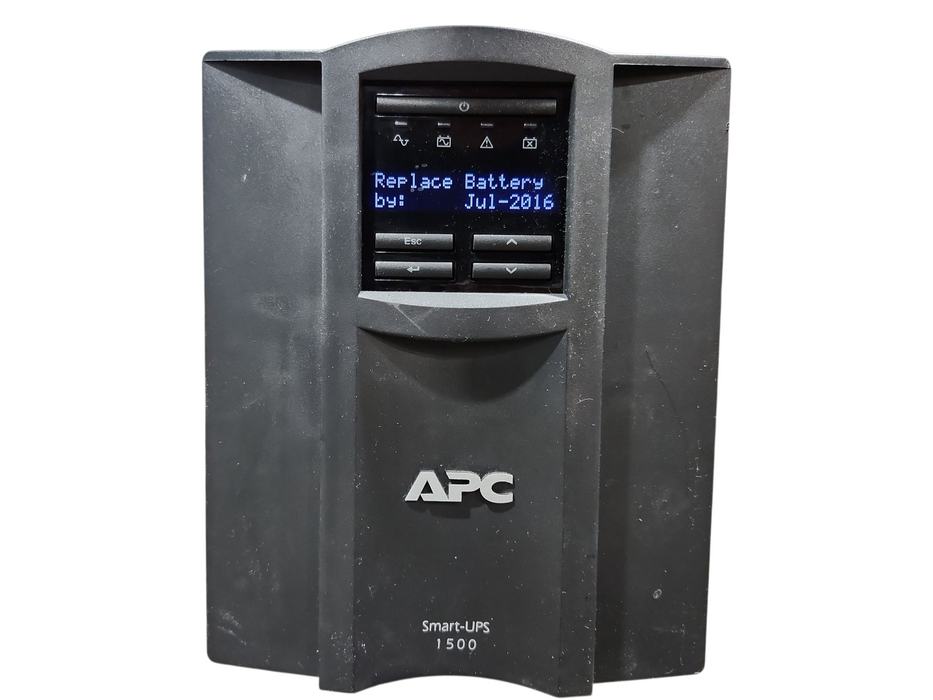 APC SMT1500 Smart-UPS 1500 120V 8 Outlet Uninterruptable Power Supply