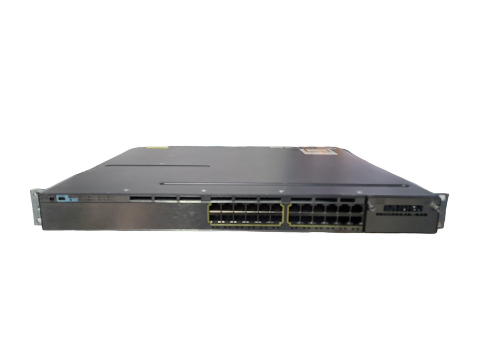 Cisco WS-C3750X-24T-S 24-Port Gigabit Switch, 1x 715WAC