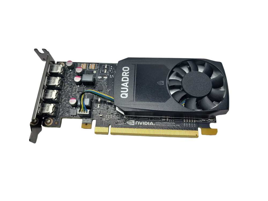 Nvidia Quadro P1000 4GB GDDR5 4x Mini DisplayPort LP Video Card Q_