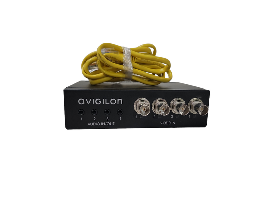 Avigilon ENC-4P-H264 4-Port H.264 Analog Video Encoder CCTV Audio Support