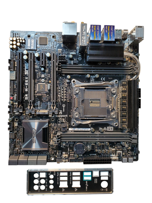 ASUS X99-M WS Motherboard LGA2011 DDR4 1×M.2 8×SATA III Micro ATX