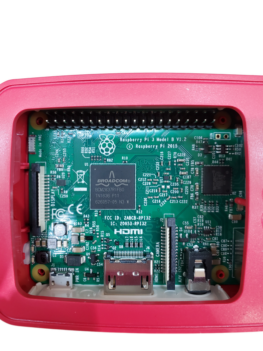 Raspberry Pi 3 Model B V1.2 w/ Case - No SD Card