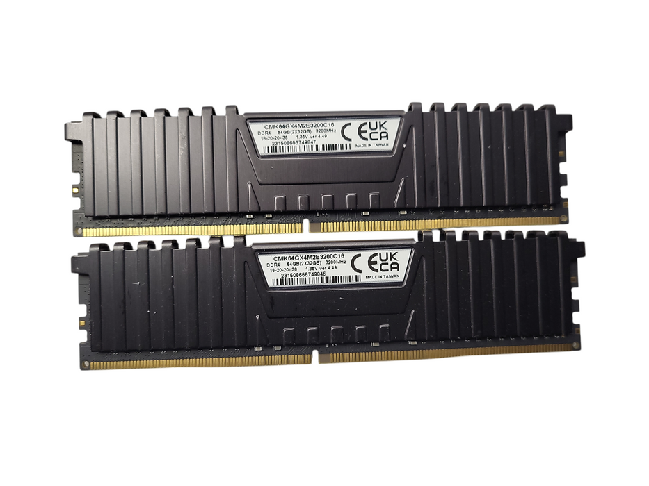 Corsair Vengeance LPX 64GB (2x32GB) RAM DDR4 3200MHz CMK64GX4M2E3200C16 $