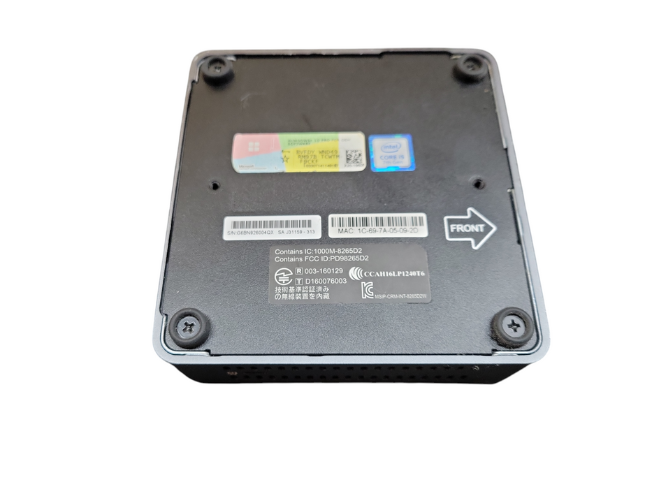 Intel Mini PC NUC NUC7i5BNB Core i5-7260U @2.20GHz 8GB DDR4 RAM, 256GB SSD !