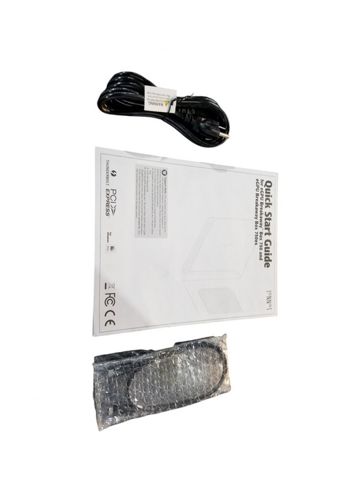 Sonnet eGPU Breakaway Box 750 Model GPU-750W-TB3 - LIKE NEW Q