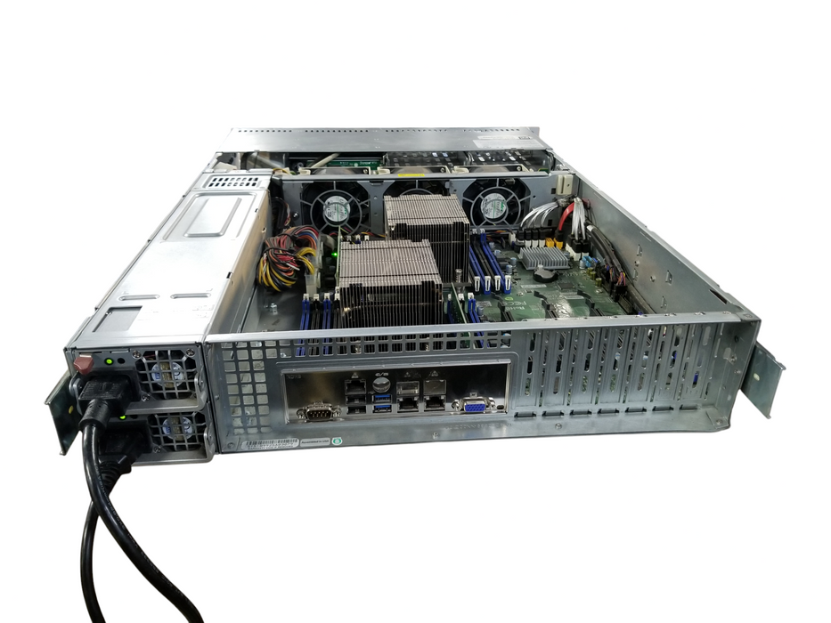 Supermicro 825-7 X10DRi-T 2x Xeon E5-2650v3 @2.30GHz 32GB DDR4, AST2400 IO