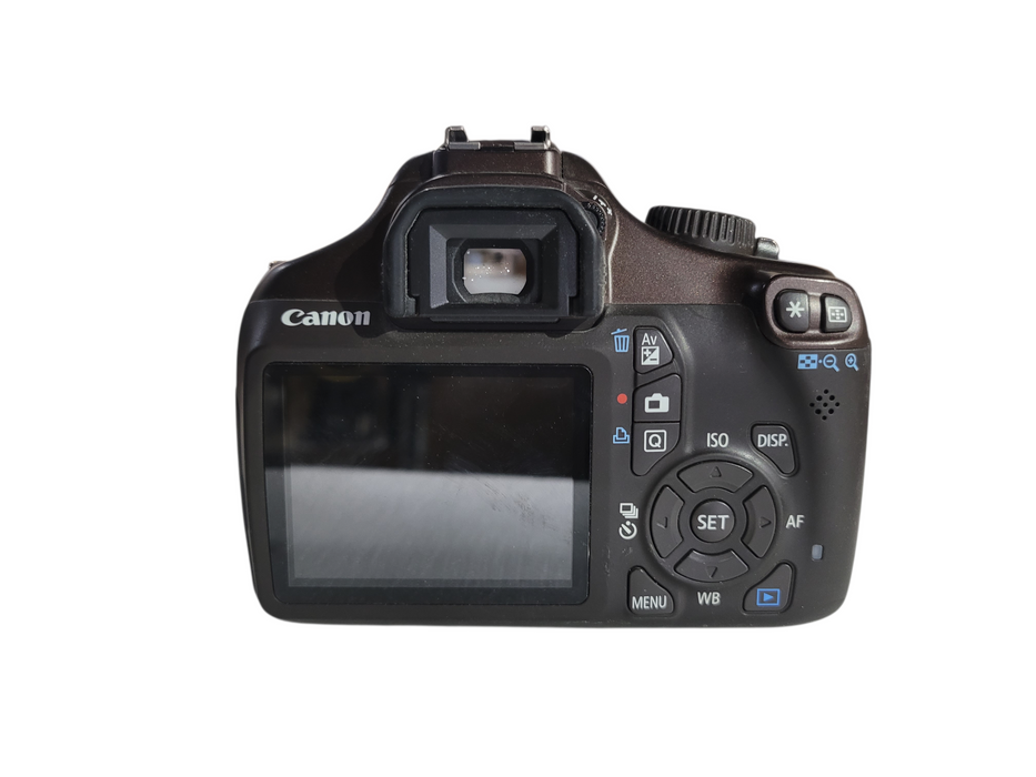 Canon EOS Rebel T3 DSLR Camera DS126291  w/ 18-55mm Lens - No Battery