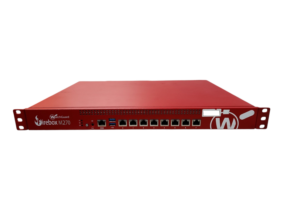 WatchGuard Firebox M270 8-Port Firewall Security Appliance