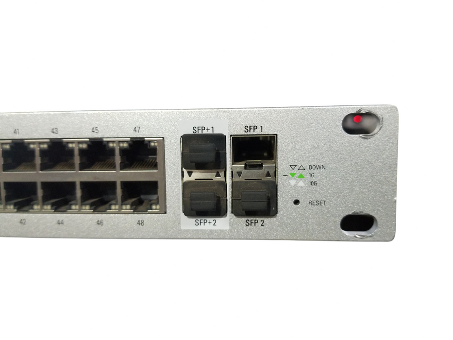 UniFi 48 Port w/Smart PoE US-48-750W Gigabit Ethernet Switch Ubiquiti *READ
