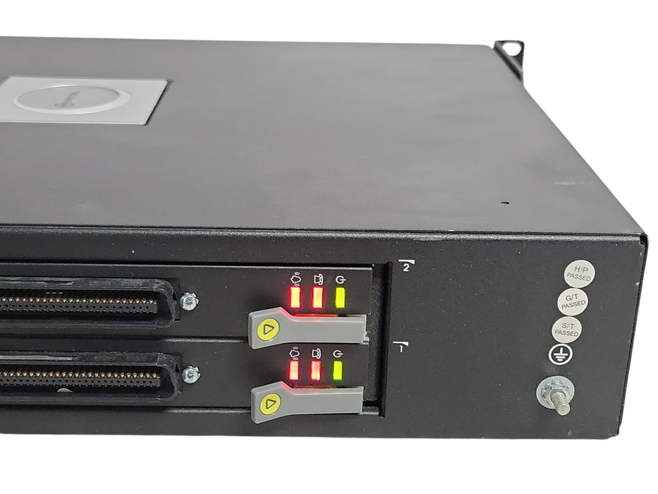 Mitel ASU II 50005105 with 2x 50005104 4 Plus 12 Port Combo Card, READ _