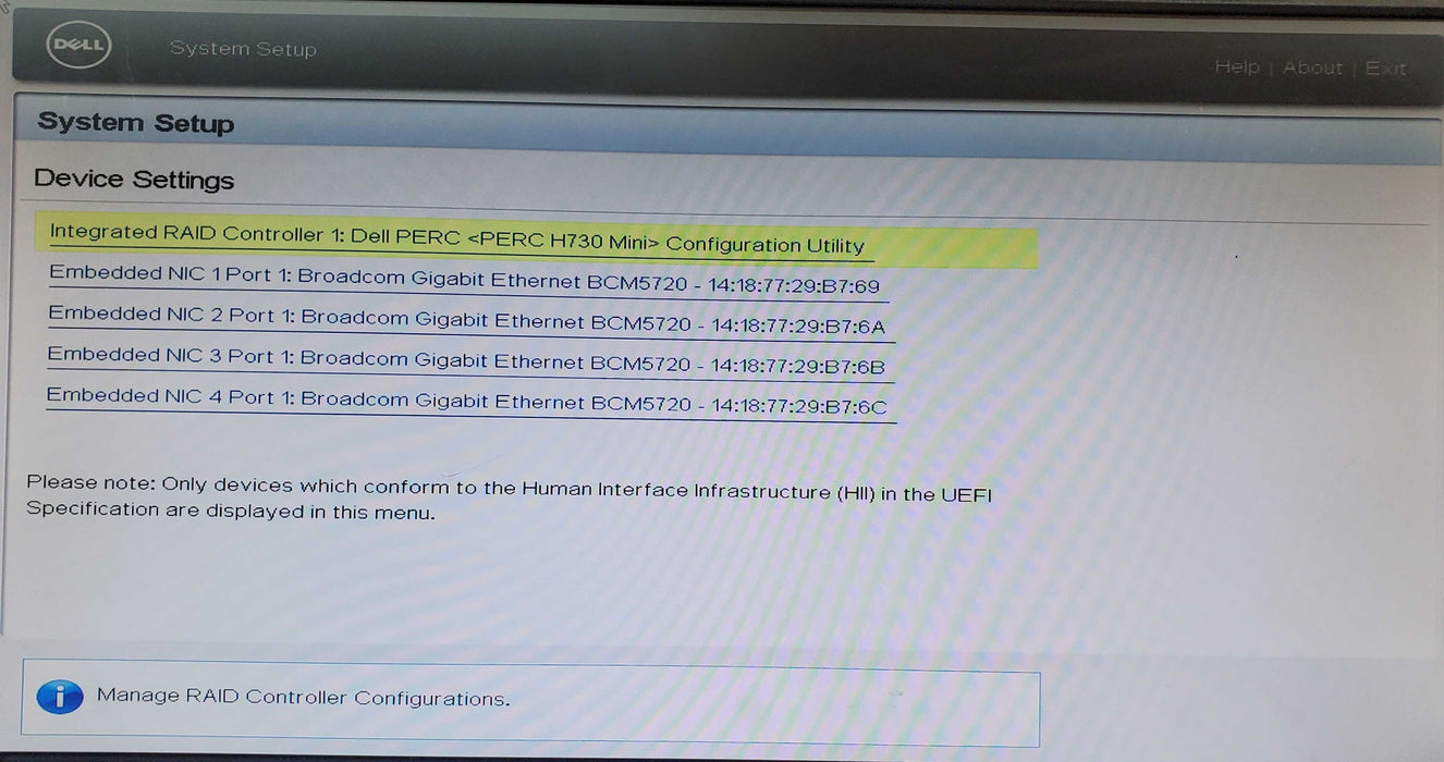 Dell PowerEdge R430 - 2x Xeon E5-2640 v3, 32GB DDR3, H730 Mini - No HDD