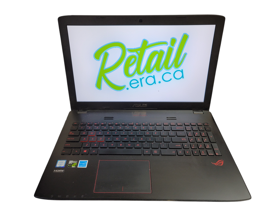 ASUS ROG GL552VW i7-6700HQ 16GB DDR4 GTX 960M 256GB SSD READ  β Lap200