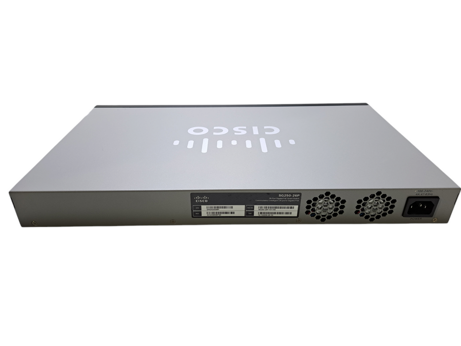 Cisco SG250-26P-K9 V05 | 26-Port Gigabit PoE Smart Switch w/ 2x SFP