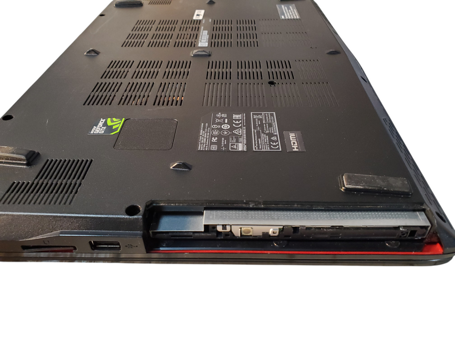 MSI GE62 Gaming15.6 Core I7-7700HQ 2.80 GHz 16GB RAM 256SSD GTX1050 READ  Lap200