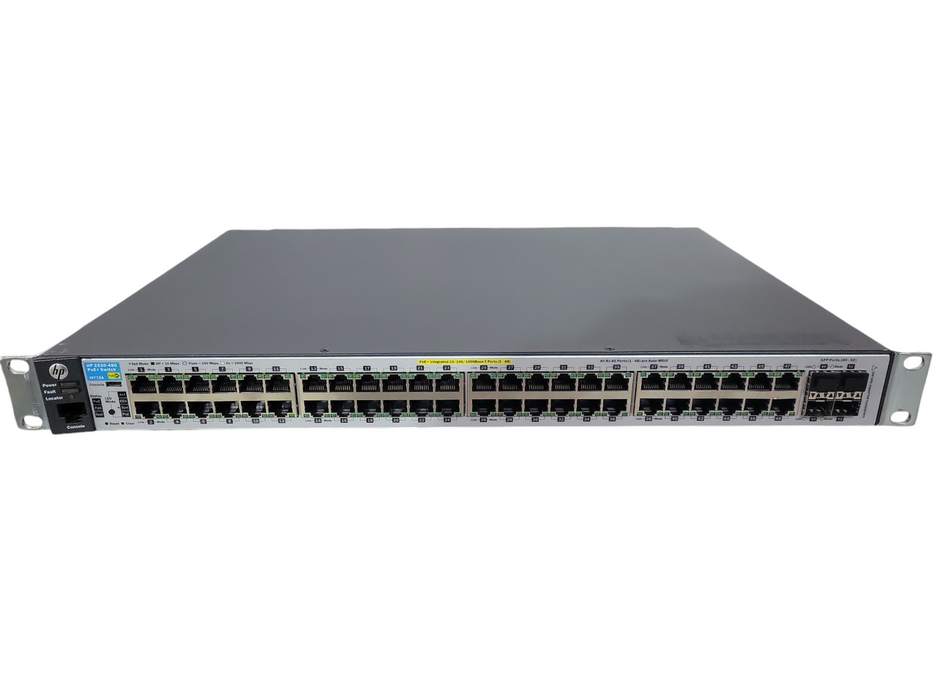 HP 2530-48G PoE+ J9772A 48 Port Gigabit PoE+ 4x SFP Network Switch !