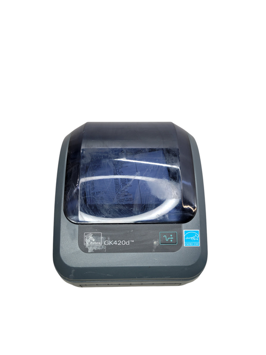 ZEBRA GK420d Thermal Label Printer (TESTED) 17,100" Printed %