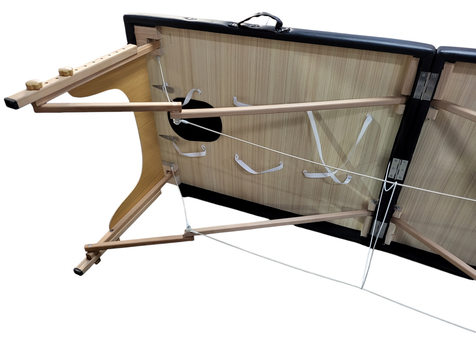 Greenlife Foldable/Height adjustable Massage bed w/ face cradle cushion $