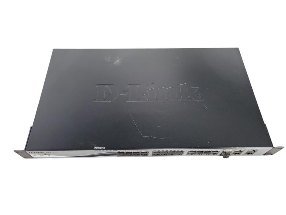 D-LINK DES-1210-28P 28 Port Fast Ethernet Web Smart PoE Switch !