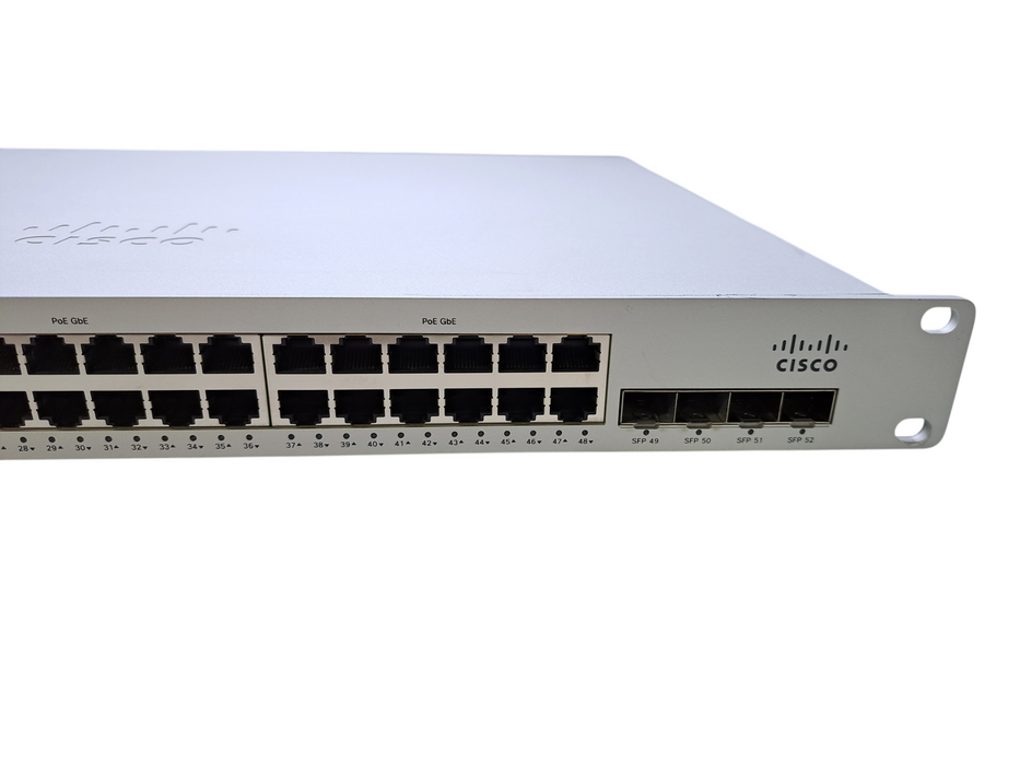 Cisco Meraki MS210-48FP-HW 48-Port Gigabit PoE+ 4xSFP Switch | Unclaimed Q