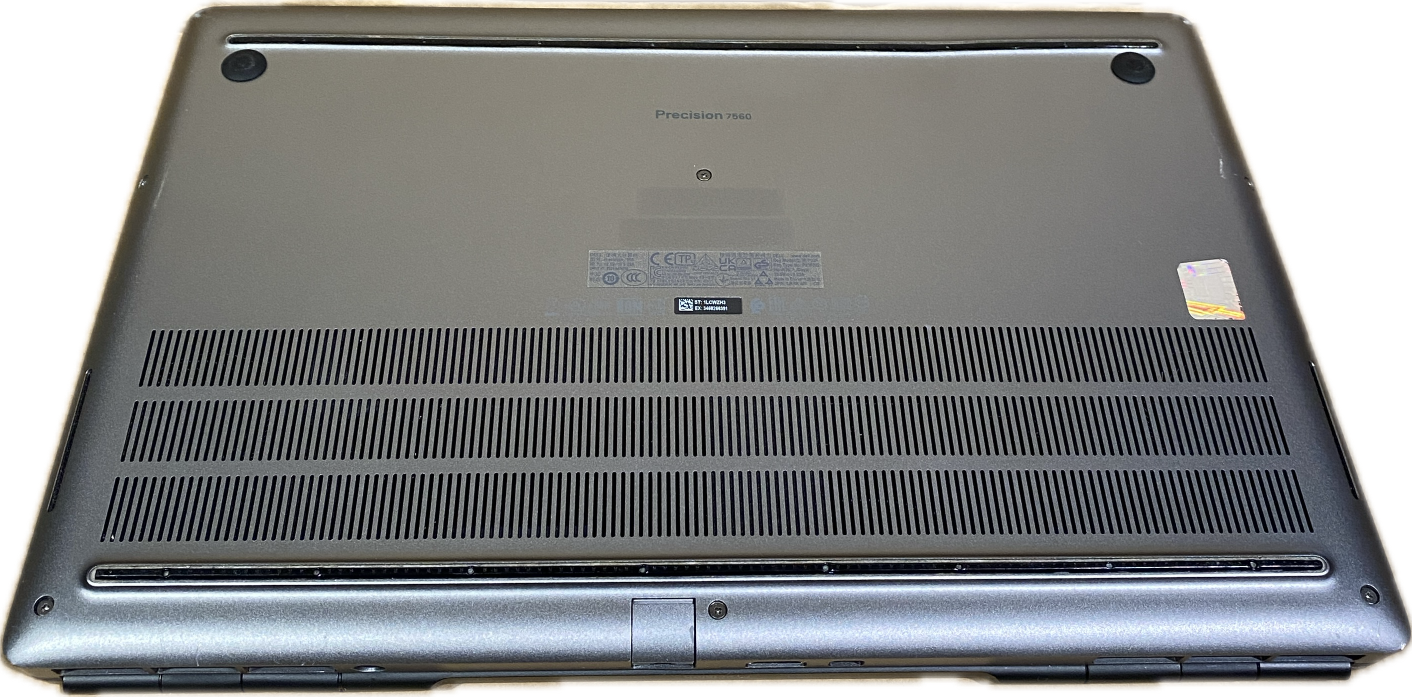 Dell Precision 7560 i7-11800H@2.3 RTX A2000 4GB GPU 64GB RAM 512GB SSD READ  Lap200