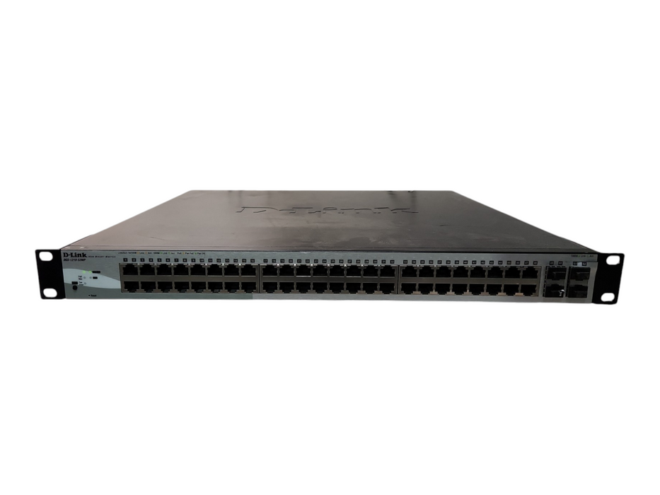 D-Link DGS-1210-52MP 48 Ports PoE + 4x SFP Ports Managed Gigabit Switch