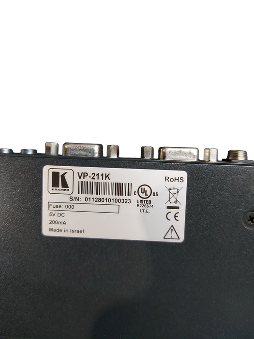 Lot 3x Kramer Tools VP-211K Automatic UXGA/ Audio Switcher
