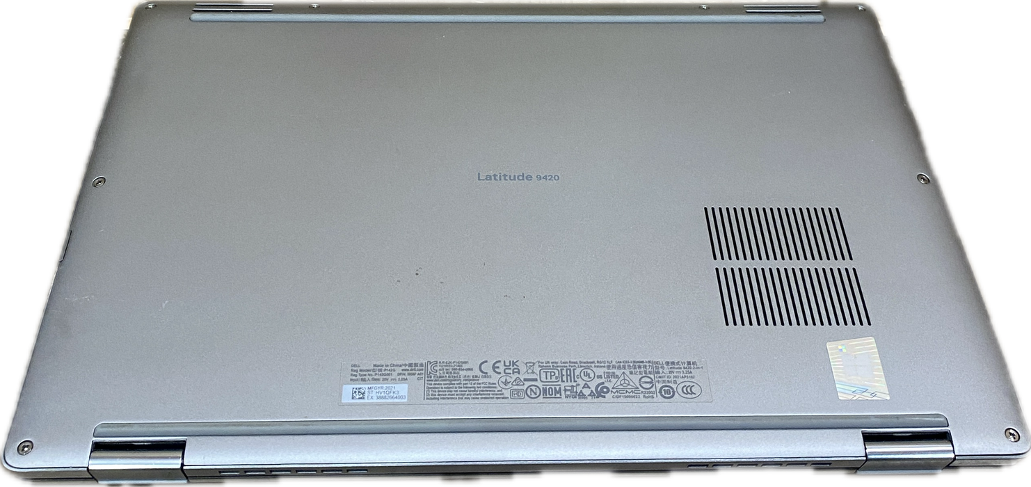 Dell Latitude 9420 2K TOUCH Core i5-1145G7 vPRO 16GB RAM 256GB SSD READ  Lap200