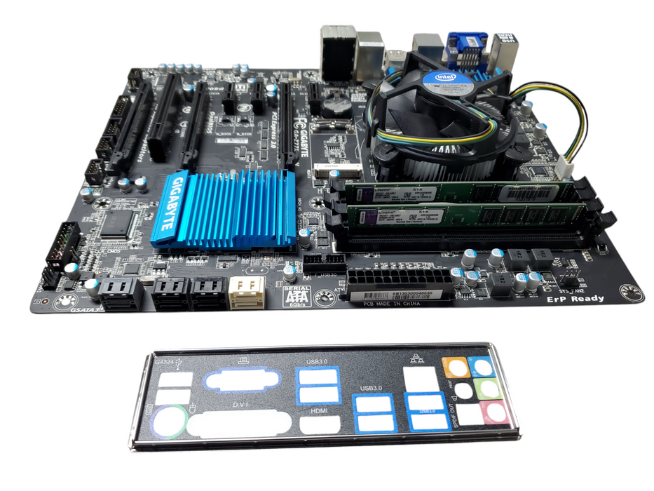 Gigabyte GA-Z77X-D3H + i5-3570K + 16GB RAM NO HDD