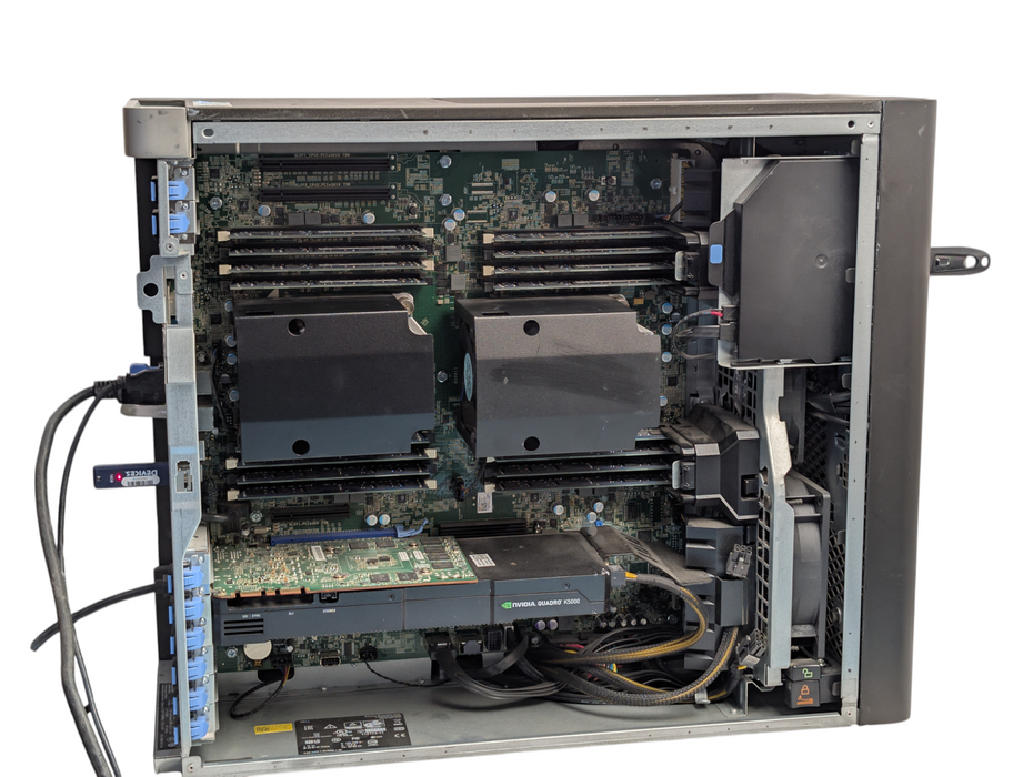 DELL Precision 7600 Dual CPU Workstation Intel Xeon E5-2670 64GB RAM  -