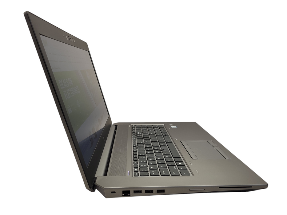 HP ZBook 17 G6 17.3" UHD Xeon E-2286M 32GB RAM 256GB SSD RTX 5000 GPU $ Lap200