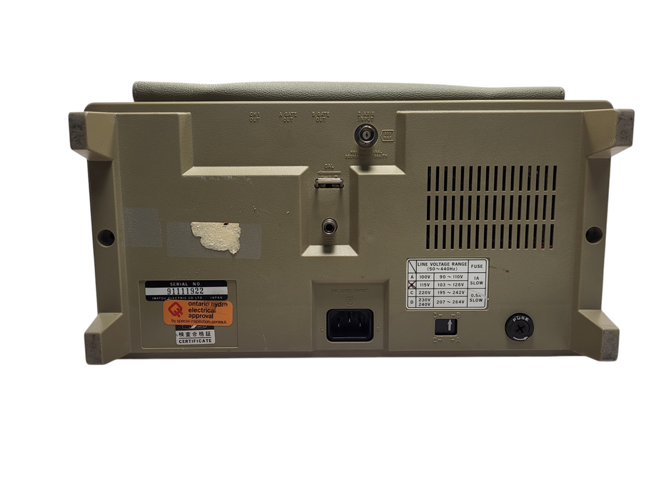 Iwatsu SS-5710 Synchroscope Oscilloscope 60MHz  $
