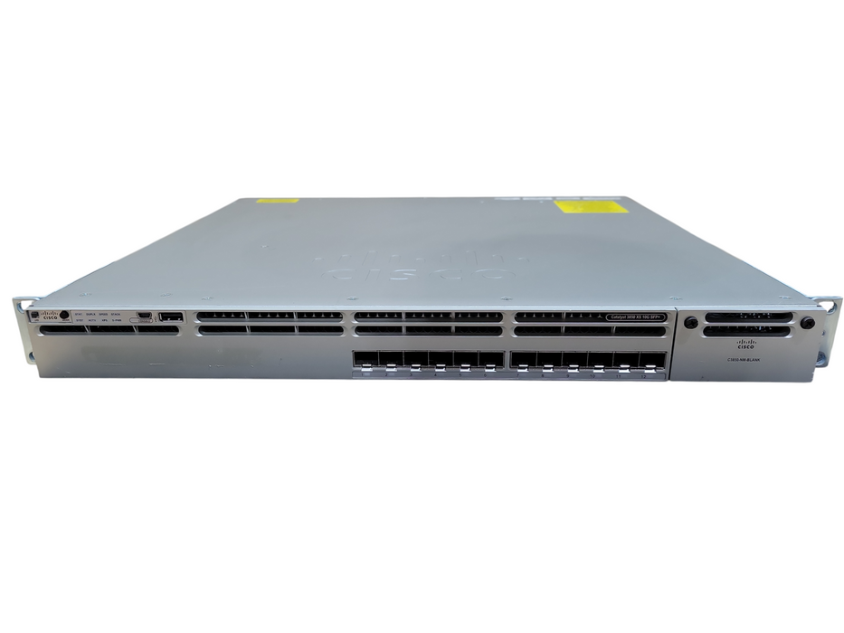 Cisco WS-C3850-12XS-E V02 | 12-Port 10G SFP+ Network Switch | 2x PSU !
