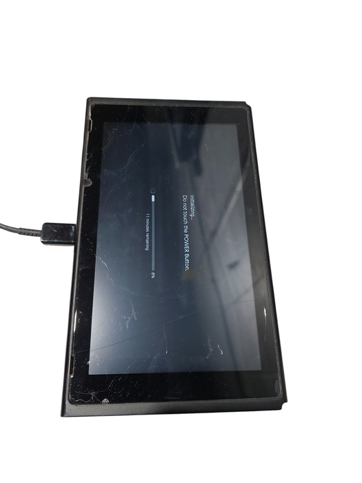 Nintendo Switch Model: HAC-001 (01) Console Only , Screen Cracks , No Stand =