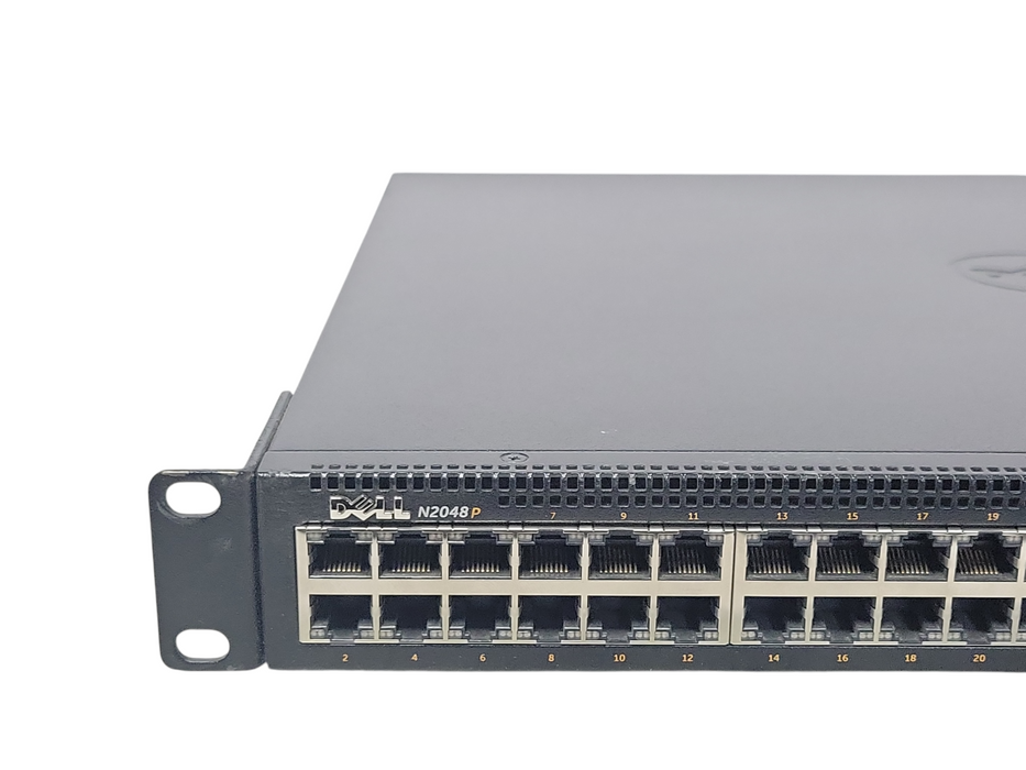 Dell N2048P 48 Port Gigabit PoE with 2x 10 GbE SFP+ Network Switch _