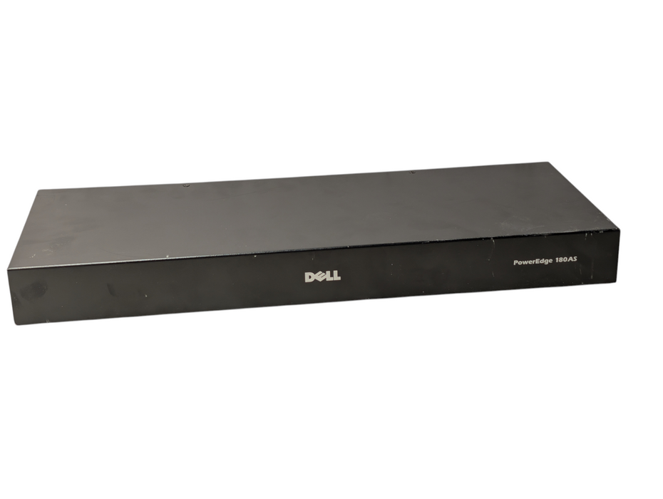 Dell PowerEdge 180AS F622J 8 Ports Cat5 KVM / Console Switch 520-376-513 -