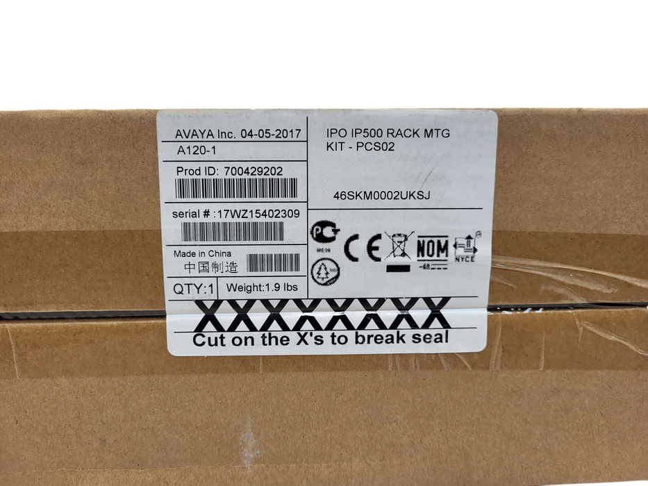 New Avaya IPO IP500 Rack MTG-KIT PCS-02 700429202 Q$