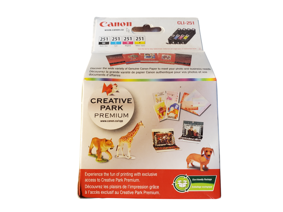 Canon PIXMA CLI-251/MG6320/MG5420/MX922/MX722 BK+C+M+Y