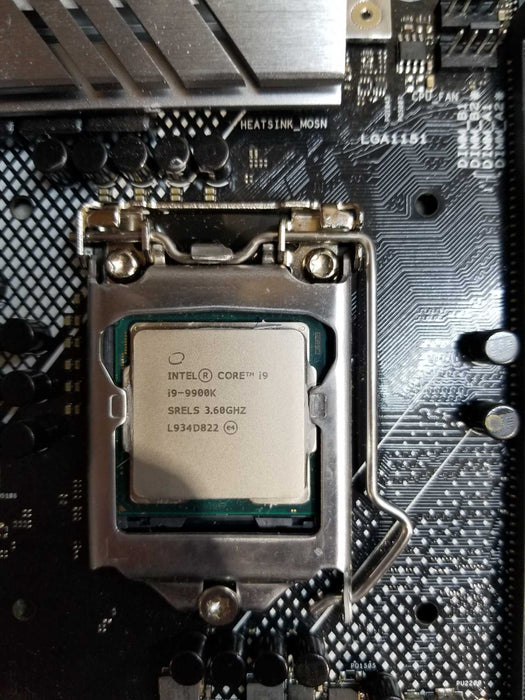 Asus Prime Z390-A Core i9-9900K CPU 16GB RAM CoolMaster 276mm Water cooler