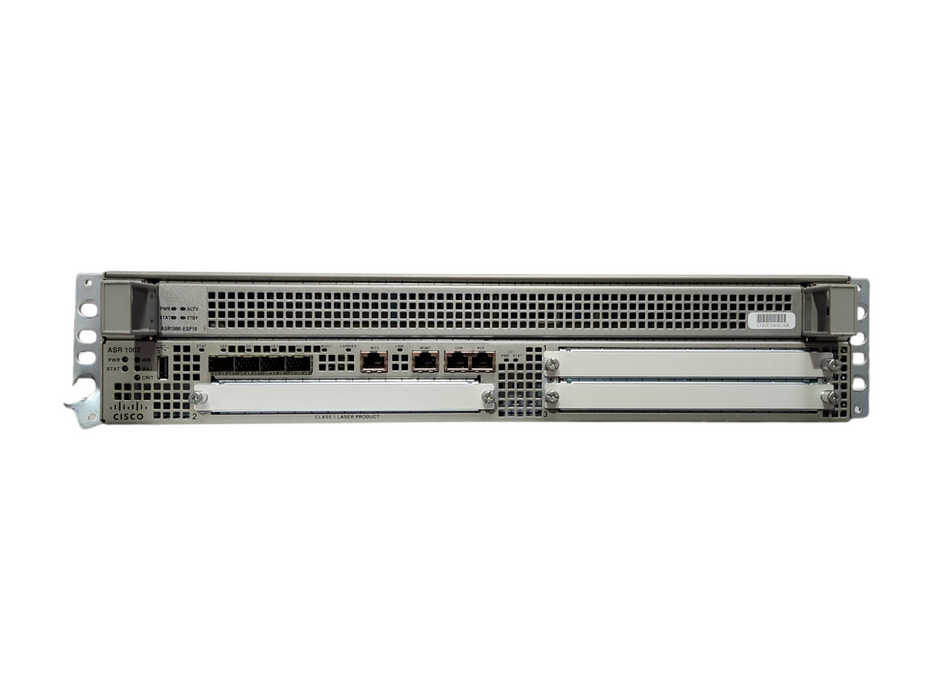 Cisco ASR1002 V04 4x SFP Ports 2x PSU Aggregation Services Router